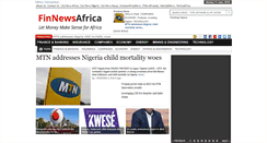 Desktop Screenshot of finnewsafrica.com